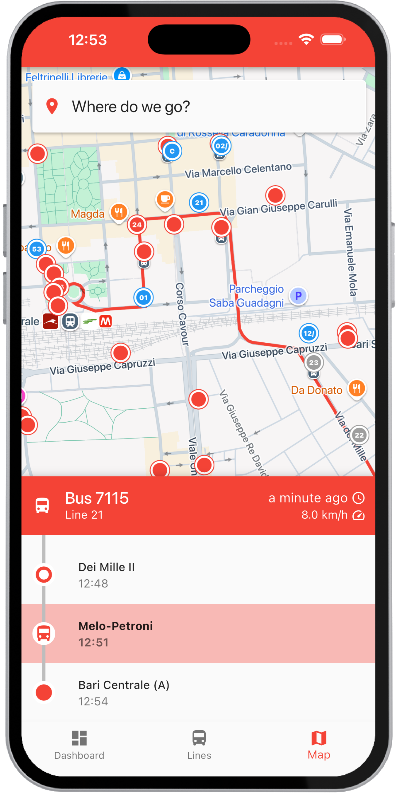 City Smart App Mockup